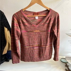 Missoni 100% Intarsia Cashmere 
Sweater Small
Striped
Material:Cashmere